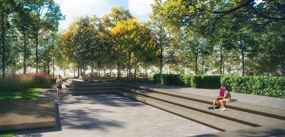 Experiential Promenade for Walking/Jogging